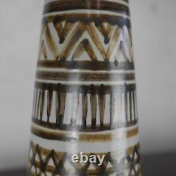 Vintage Mid Century Abstract Studio Pottery Lamp Lotte & Gunnar Bostlund #102711