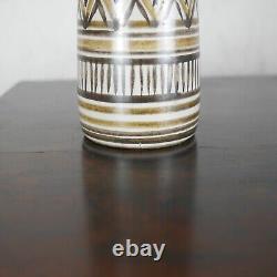 Vintage Mid Century Abstract Studio Pottery Lamp Lotte & Gunnar Bostlund #102711