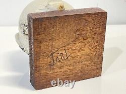 Vintage Mid Century Jarl Hesselbarth Modernist Studio Art Pottery Owl Sculpture