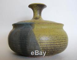 Vintage Mid-Century Joel Edwards NY CA Studio Art Pottery Stoneware Pot Voulkos