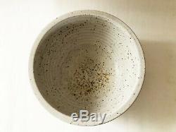 Vintage Mid Century Modern 1960's 1970's Studio Pottery Stoneware Bowl Planter