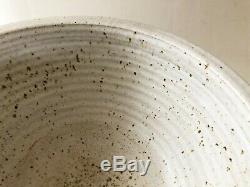 Vintage Mid Century Modern 1960's 1970's Studio Pottery Stoneware Bowl Planter