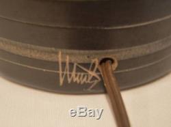 Vintage Mid Century Modern Martz Marshall Studios Pottery Table Lamp Signed