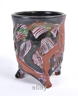 Vintage Mid-Century Modern Nudes Newcomb Studio Pottery Vase Joanne Greenberg