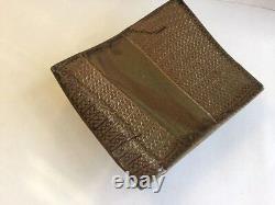 Vintage Mid Century Modern Studio Pottery Ceramic Brown Signed Park Parks