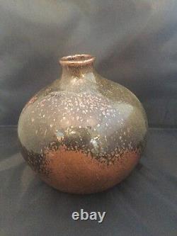 Vintage Mid Century Modern Studio Pottery Cleveland Ohio Signed Evans'67
