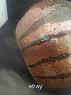 Vintage Mid Century Modern Studio Pottery Cleveland Ohio Signed Evans'67