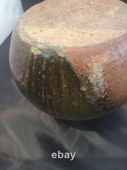 Vintage Mid Century Modern Studio Pottery Cleveland Ohio Signed Evans'67