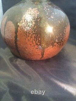 Vintage Mid Century Modern Studio Pottery Cleveland Ohio Signed Evans'67