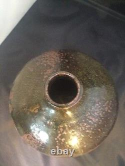 Vintage Mid Century Modern Studio Pottery Cleveland Ohio Signed Evans'67