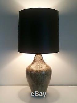Vintage Mid-Century Modern Studio Pottery Lamp Martz Raymor Design Technics Era