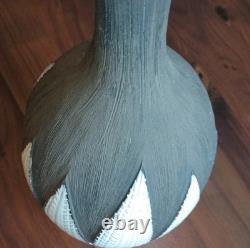 Vintage Mid Century Modern Studio Pottery Vase Signed Anna Lisa Thomson Sweden