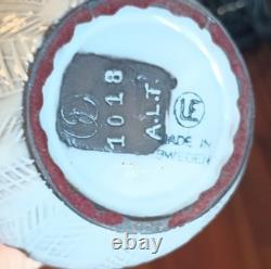 Vintage Mid Century Modern Studio Pottery Vase Signed Anna Lisa Thomson Sweden
