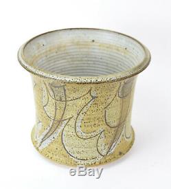Vintage Mid Century Modern Studio Pottery Vase by Alan Vigland