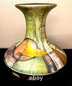 Vintage Mid-Century Modern Vase Rare Studio Pottery C. 1960's/94