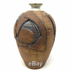 Vintage Mid-Century Studio Pottery Vase by Bruce Tomkinson, Ojai Collective