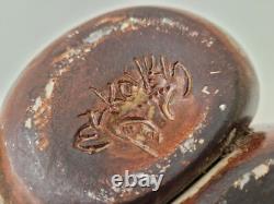 Vintage Modern Sasha MAKOVKIN Studio Art Pottery Triple Vase California USA