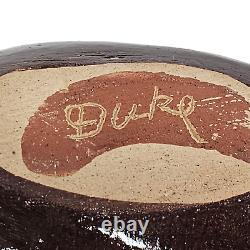 Vintage Modern Studio Pottery Ceramic Bowls Set Signed Duke Set of (4)