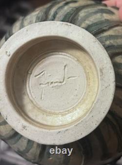 Vintage Nancy Finesilver Studio Pottery Nesting Bowls