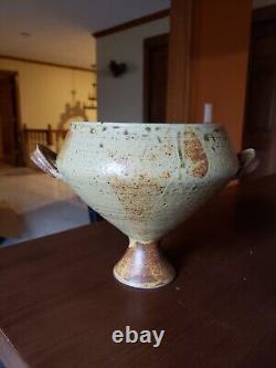 Vintage Nancy Manes Plum Studio Pottery Bowl Dish Vessel