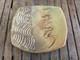 Vintage Neil Moss Studio Pottery Curved Plate Earth Tones Nice Signed