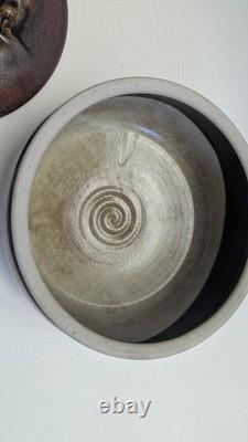 Vintage Neil Owen Moss Signed Studio Pottery Stoneware