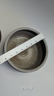 Vintage Neil Owen Moss Signed Studio Pottery Stoneware