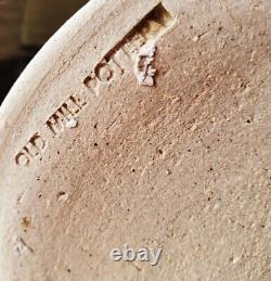 Vintage Old Mill Pottery Studio Art Pottery Jug & Tumblers Drinkware Set Signed