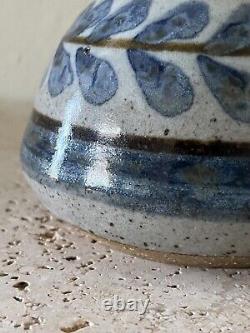 Vintage Original Richard Peeler Signed Studio Pottery Vase Indiana Artist