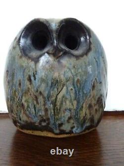 Vintage Owls Stoneware Ruth & Stan Walters Studio Pottery Set of 3 Owls