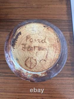 Vintage POND FARM STUDIO POTTERY VESSEL MARGUERITE WILDENHAIN CALIFORNIA