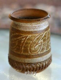 Vintage POTTERY SHACK Vase by Rita SINGLETON BRUTALIST California Studio Pottery