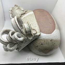 Vintage Paul Anthony Studio Pottery Chicken Cooker Sculptural Casserole Dish