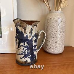 Vintage Paul Volckening Mid Century Modern Studio Pottery Vase Pitcher 1960s MCM