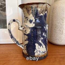 Vintage Paul Volckening Mid Century Modern Studio Pottery Vase Pitcher 1960s MCM