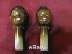 Vintage Pottery Madison Ceramic Arts Studio Abe Lincoln Salt And Pepper Shakers