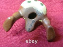 Vintage Pottery Madison Ceramic Arts Studio S & P Shakers Boy On Crocodile