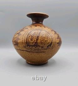 Vintage Pottery Shack Vase By Rita Singleton Abstract Brutalist