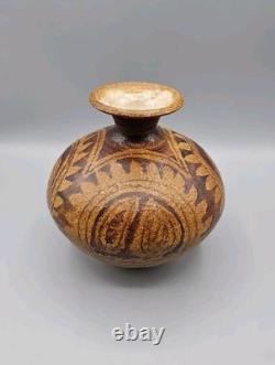 Vintage Pottery Shack Vase By Rita Singleton Abstract Brutalist