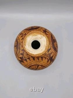 Vintage Pottery Shack Vase By Rita Singleton Abstract Brutalist