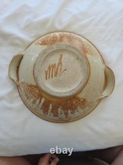 Vintage Pottery Studio MH Mason Holder Stoneware Cottagecore Home Decor