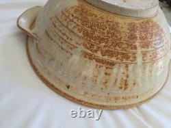 Vintage Pottery Studio MH Mason Holder Stoneware Cottagecore Home Decor