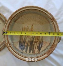 Vintage Pottery Studio MH Mason Holder Stoneware Cottagecore Home Decor