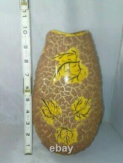 Vintage Pottery Vase GAR-RICS Ceramics Studio by Marlene Gills Reedsville WI MCM