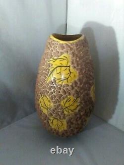 Vintage Pottery Vase GAR-RICS Ceramics Studio by Marlene Gills Reedsville WI MCM