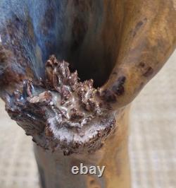 Vintage Pottery Vases Miniture Earth Tone Themed Lot Of Three