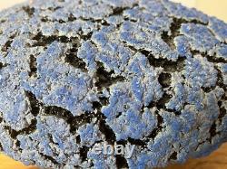 Vintage Randy O'Brien studio pottery vase purple grey texture sculptural AZ art