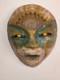Vintage Rare Mask Drip Glaze 10 Inches Long Studio Art Pottery 1930s-40s