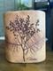 Vintage Raymonde Leduc Vase Signed Herbier Botanical Studio Pottery France