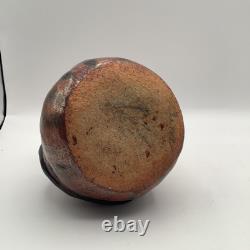 Vintage Red ware Pottery Rat Bank OOAK antique Studio Pottery Mouse Unique